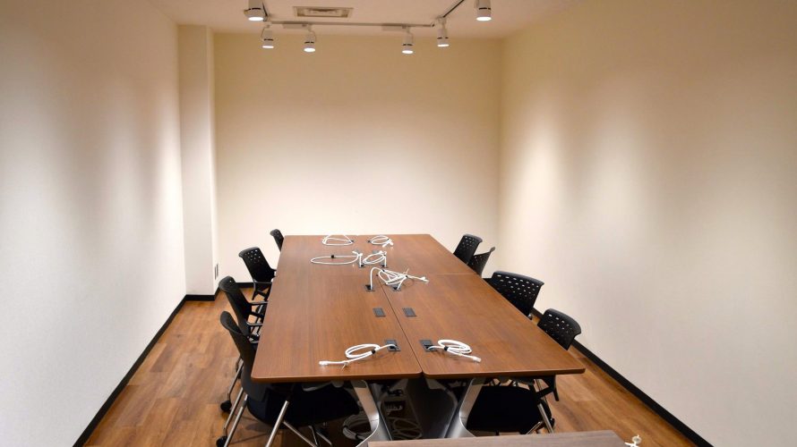 自社の会議室の工事期間中、社外の会議室としてご利用頂きました