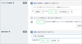 自動メンタリングメール配信機能